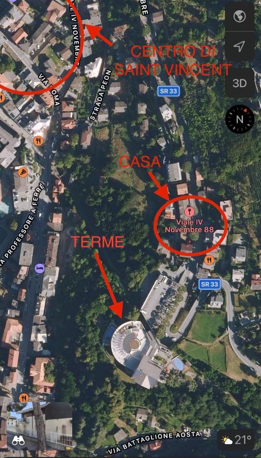 Casa Vista Saint Vincent Accanto Alle Terme Exterior photo